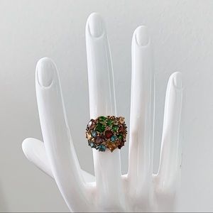 Vintage CaA Canada 925 Multicolor Ring